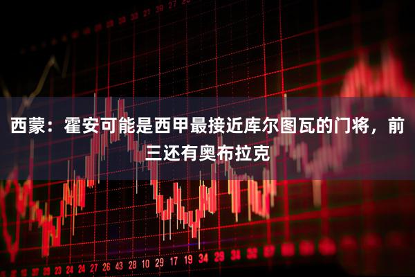 西蒙：霍安可能是西甲最接近库尔图瓦的门将，前三还有奥布拉克