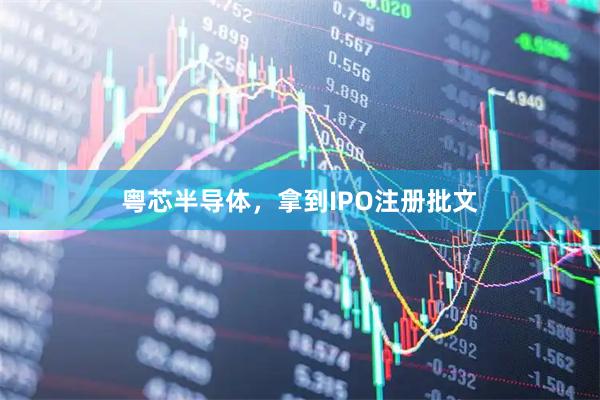 粤芯半导体，拿到IPO注册批文